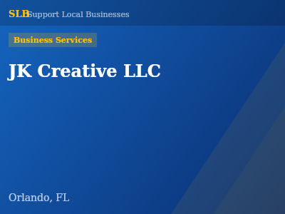 JK Creative LLC — Business Services in Orlando, FL