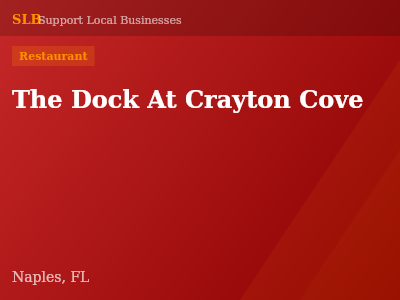 The Dock At Crayton Cove — Restaurant in Naples, FL