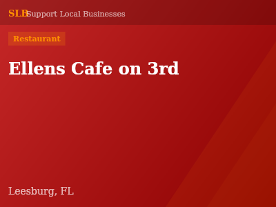 Ellens Cafe on 3rd — Restaurant in Leesburg, FL