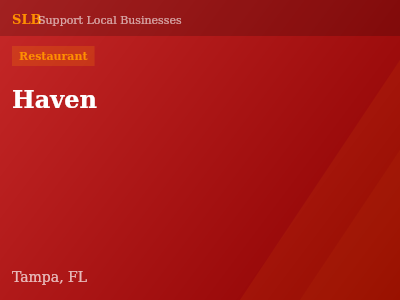 Haven — Restaurant in Tampa, FL
