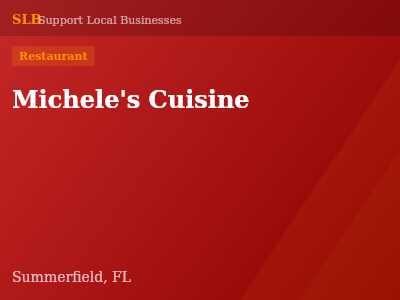 Michele's Cuisine — Restaurant in Summerfield, FL