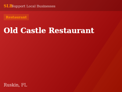 Old Castle Restaurant — Restaurant in Ruskin, FL