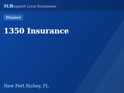 1350 Insurance — Finance in New Port Richey, FL
