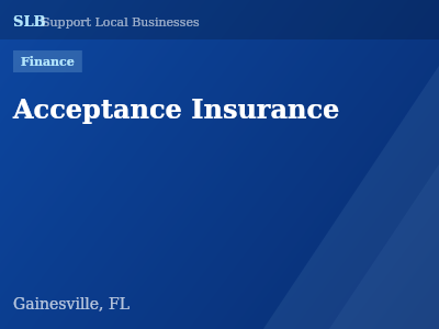 Acceptance Insurance — Finance in Gainesville, FL