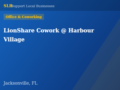 LionShare Cowork @ Harbour Village — Office & Coworking in Jacksonville, FL