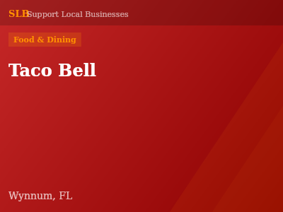 Taco Bell — Food & Dining in Wynnum, FL