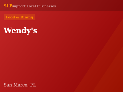 Wendy's — Food & Dining in San Marco, FL