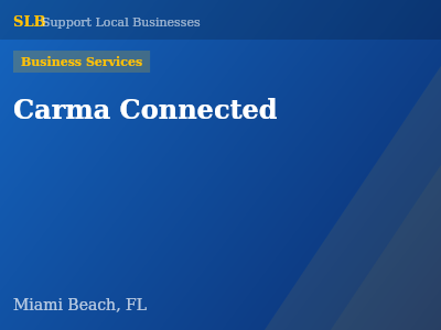 Carma Connected — Business Services in Miami Beach, FL