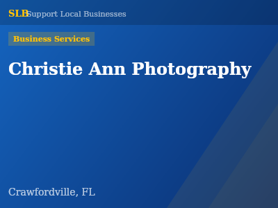 Christie Ann Photography — Business Services in Crawfordville, FL