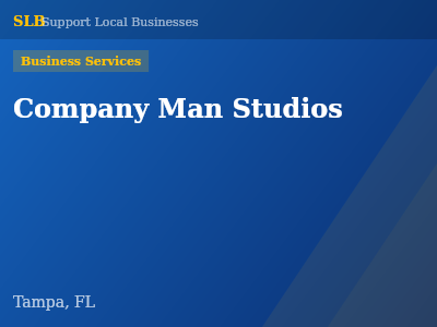 Company Man Studios — Business Services in Tampa, FL