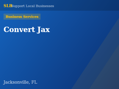 Convert Jax — Business Services in Jacksonville, FL