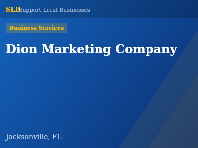 Dion Marketing Company — Business Services in Jacksonville, FL