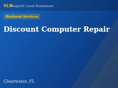 Discount Computer Repair — Business Services in Clearwater, FL