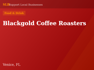 Blackgold Coffee Roasters — Food & Drink in Venice, FL