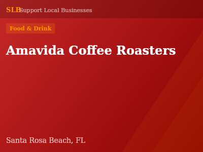 Amavida Coffee Roasters — Food & Drink in Santa Rosa Beach, FL