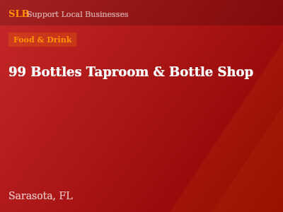 99 Bottles Taproom & Bottle Shop — Food & Drink in Sarasota, FL
