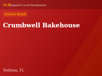 Crumbwell Bakehouse — Food & Drink in Deltona, FL