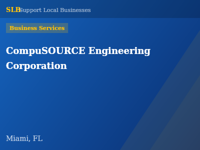 CompuSOURCE Engineering Corporation — Business Services in Miami, FL