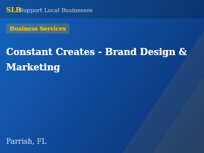 Constant Creates - Brand Design & Marketing — Business Services in Parrish, FL