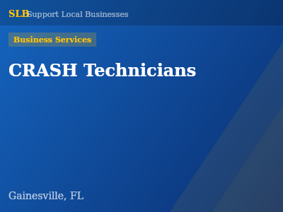 CRASH Technicians — Business Services in Gainesville, FL