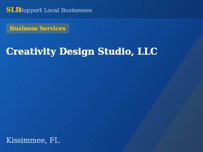 Creativity Design Studio, LLC — Business Services in Kissimmee, FL