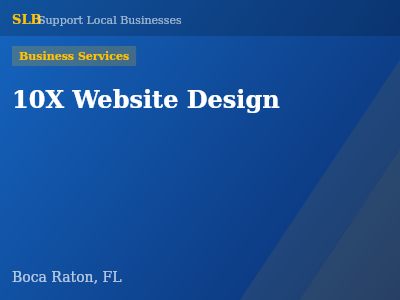 10X Website Design — Business Services in Boca Raton, FL