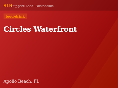 Circles Waterfront — food-drink in Apollo Beach, FL
