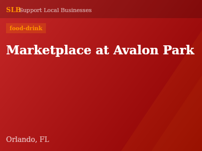 Marketplace at Avalon Park — food-drink in Orlando, FL