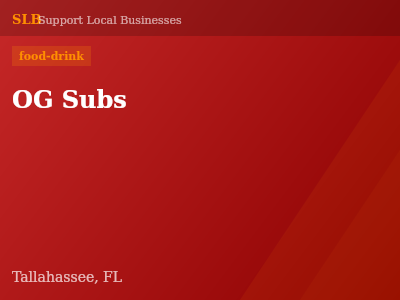 OG Subs — food-drink in Tallahassee, FL