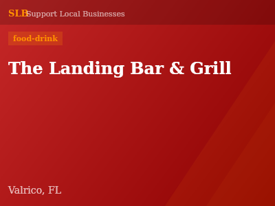 The Landing Bar & Grill — food-drink in Valrico, FL