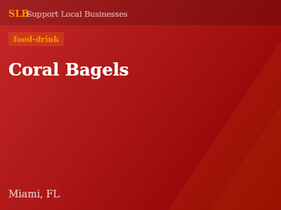 Coral Bagels — food-drink in Miami, FL