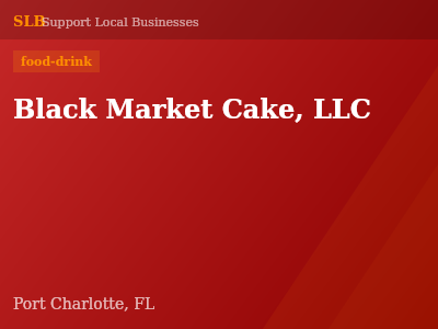 Black Market Cake, LLC — food-drink in Port Charlotte, FL
