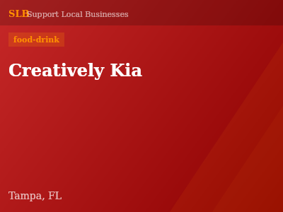 Creatively Kia — food-drink in Tampa, FL