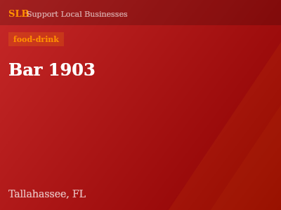 Bar 1903 — food-drink in Tallahassee, FL