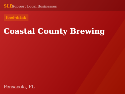 Coastal County Brewing — food-drink in Pensacola, FL