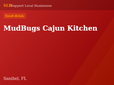 MudBugs Cajun Kitchen — food-drink in Sanibel, FL