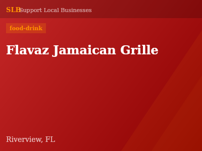 Flavaz Jamaican Grille — food-drink in Riverview, FL