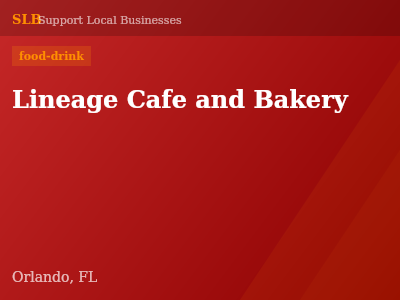 Lineage Cafe and Bakery — food-drink in Orlando, FL