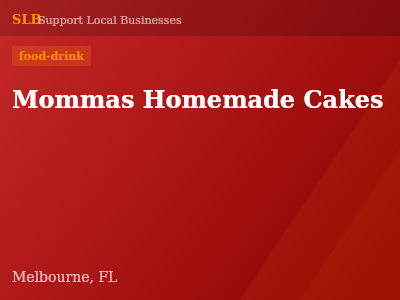 Mommas Homemade Cakes — food-drink in Melbourne, FL