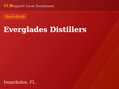 Everglades Distillers — food-drink in Immokalee, FL