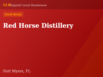 Red Horse Distillery — food-drink in Fort Myers, FL