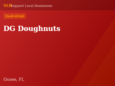 DG Doughnuts — food-drink in Ocoee, FL