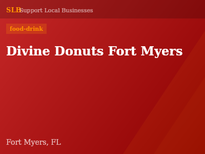 Divine Donuts Fort Myers — food-drink in Fort Myers, FL