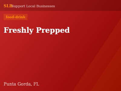 Freshly Prepped — food-drink in Punta Gorda, FL