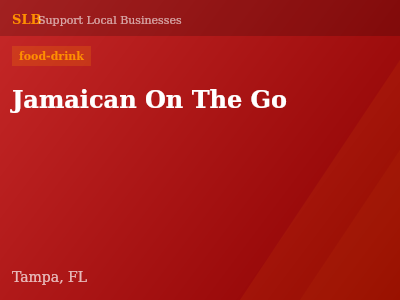 Jamaican On The Go — food-drink in Tampa, FL