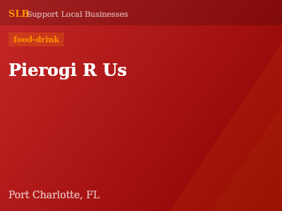 Pierogi R Us — food-drink in Port Charlotte, FL