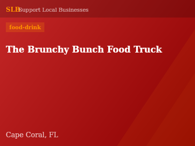 The Brunchy Bunch Food Truck — food-drink in Cape Coral, FL