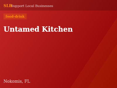Untamed Kitchen — food-drink in Nokomis, FL