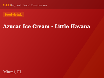 Azucar Ice Cream - Little Havana — food-drink in Miami, FL