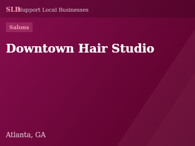 Downtown Hair Studio — Salons in Atlanta, GA